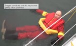 Crew Overboard Training - Rescue via a sling