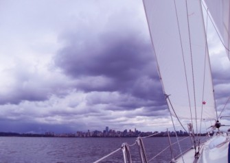 Sailing Freya In Vancouver